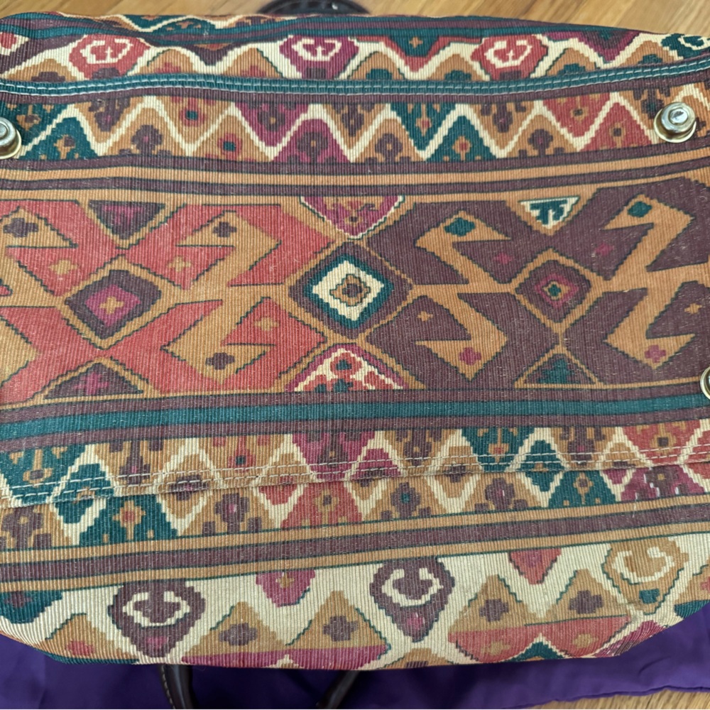 Multicolor Patterned Women's Bag - Picture 8 of 10